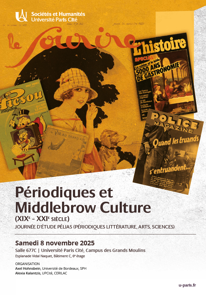Périodiques et Middlebrow Culture (XIXe– XXIe siècle) - Centre d ...